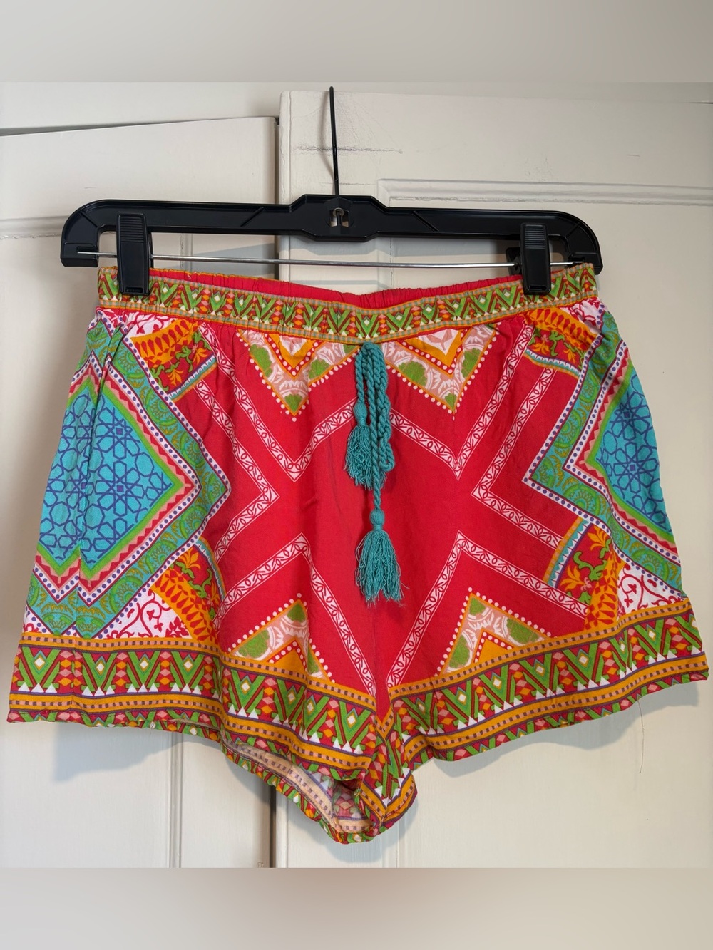 Flying Tomato Colorful Patterned Shorts